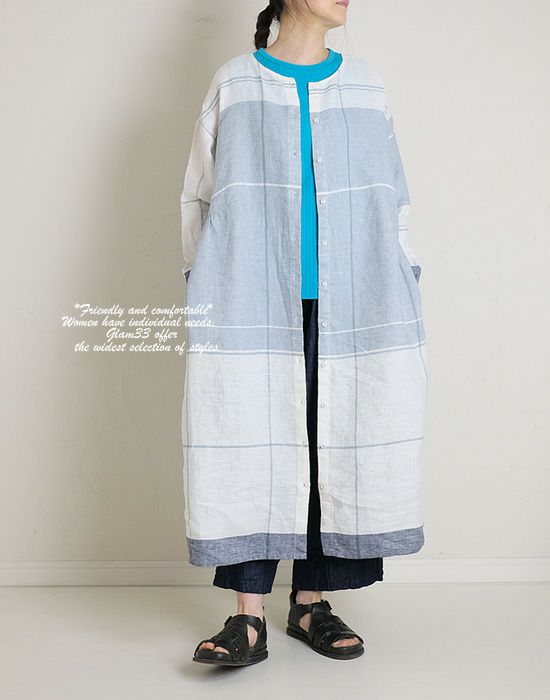 blue willow(ブルーウィロー） 15192 コットンリネンパネル大柄