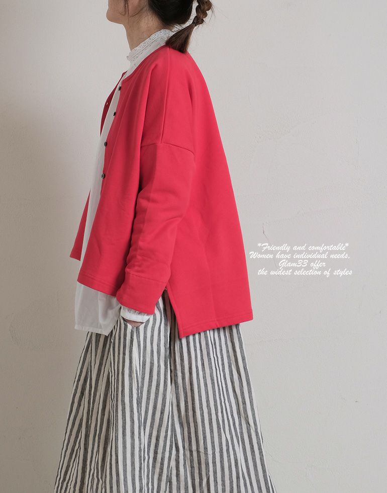 CUORE STORE MARKET 新品 カーディガン クオーレストア ナチュラルファッション 大人服