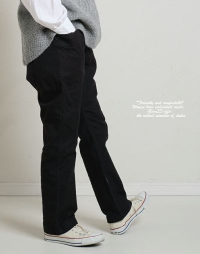 go slow caravan　ゴースローキャラバン　　　ストレッチキャンバス 脇ポケイージーパンツ     330221