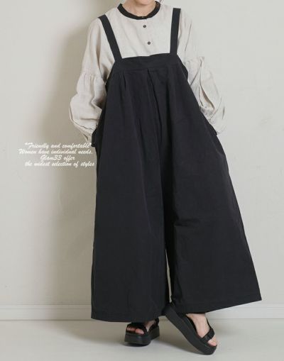 Bliss bunch　ブリスバンチ　　   コットンサロペットパンツ　　　751-277