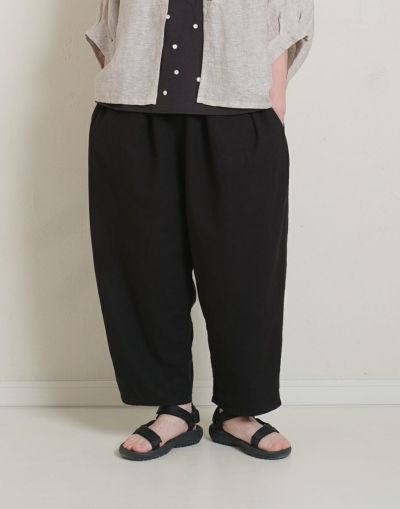 CUORE STORE  クオーレストア 　コットンコクーンパンツ　　5542004