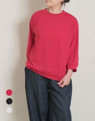 Bliss bunch ブリスバンチ　　ワイドクルー8分袖Tee　　 301