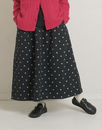 CUORE STORE  クオーレストア 　ドットスカート　　5510824
